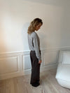 Audrey jeans - Dark brown