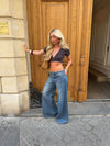 Betina jeans in denim - Blue
