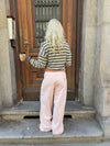 Tanija jeans with ring details - Light pink