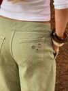 Tanija jeans with ring details - Green