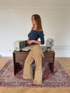Suna jeans with skirt - Beige