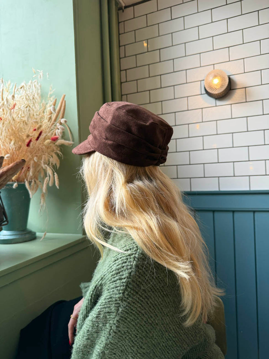 Gudrun cap - Brown