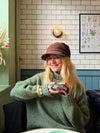 Gudrun cap - Brown