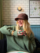 Gudrun cap - Brown