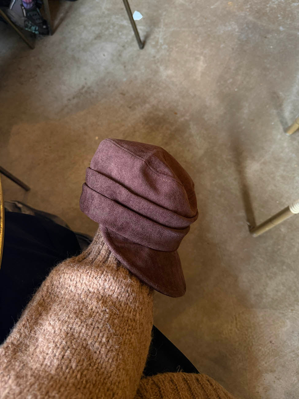 Gudrun cap - Brown