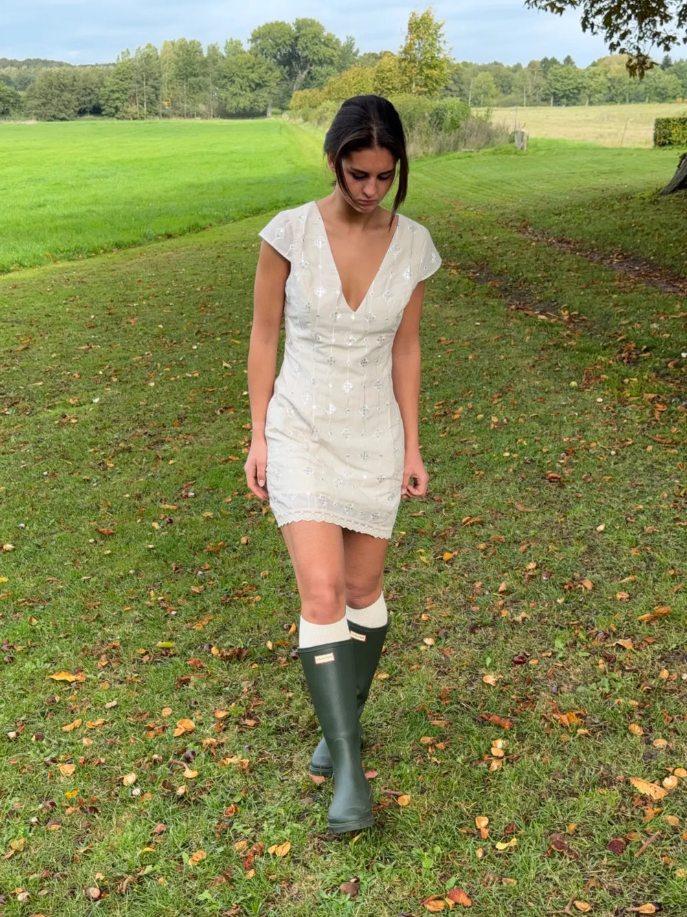Rowita dress - Beige