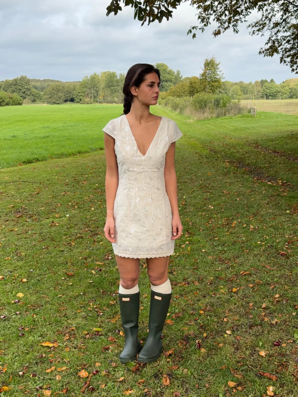 Rowita dress - Beige
