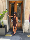 Lonie dress - Brown