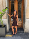 Lonie dress - Brown
