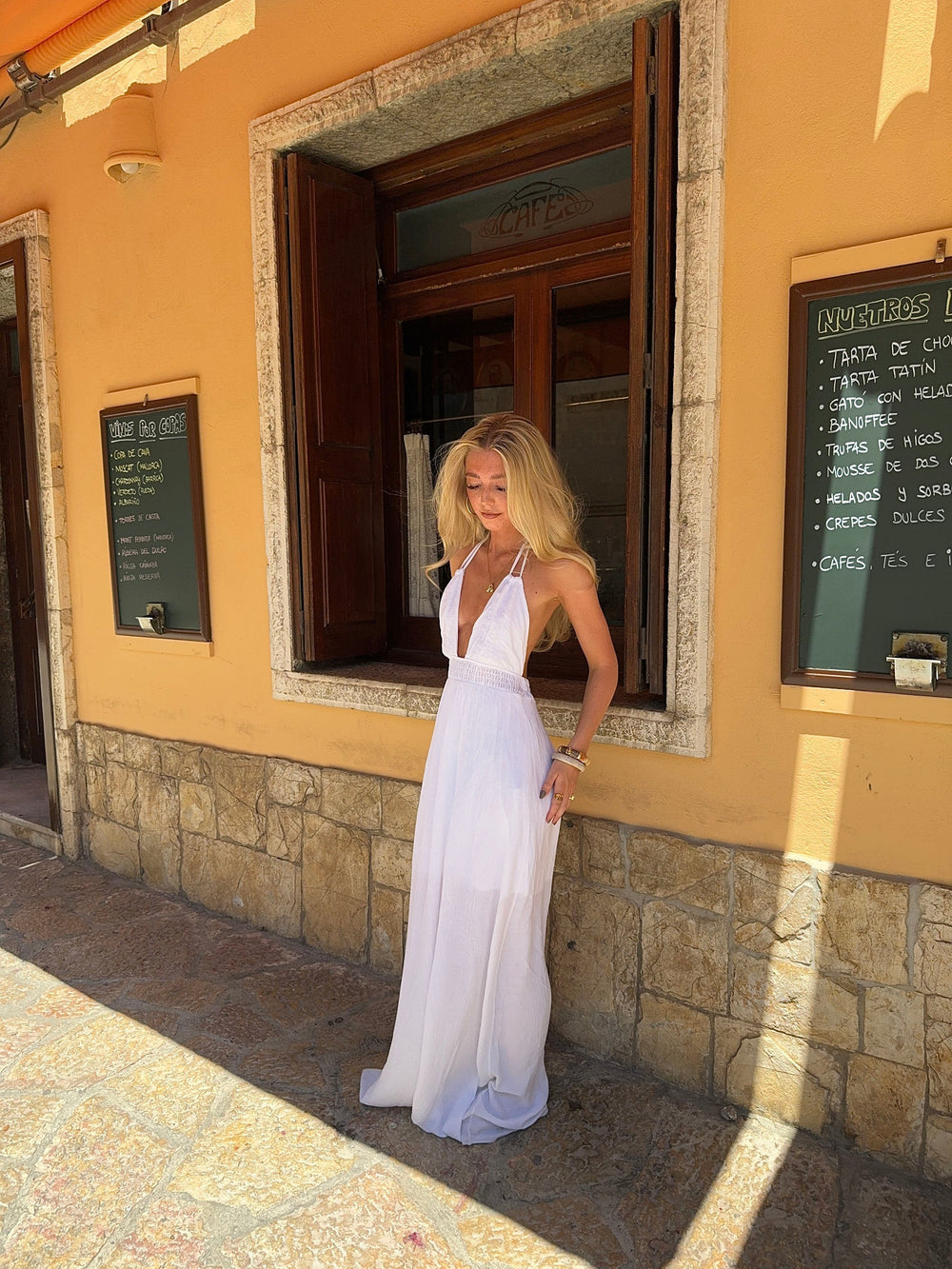 Martana dress - White