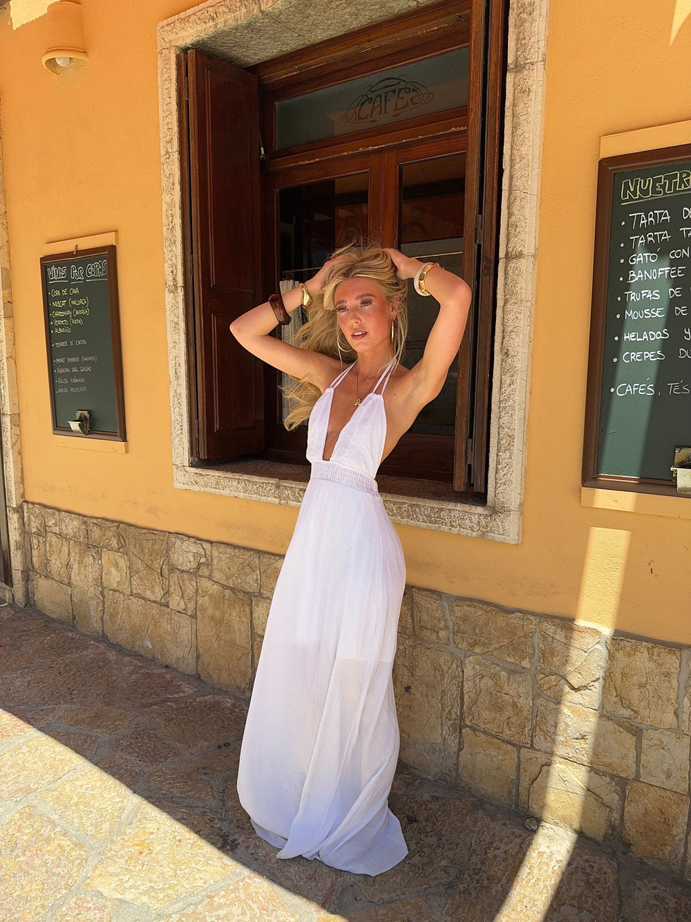 Martana dress - White