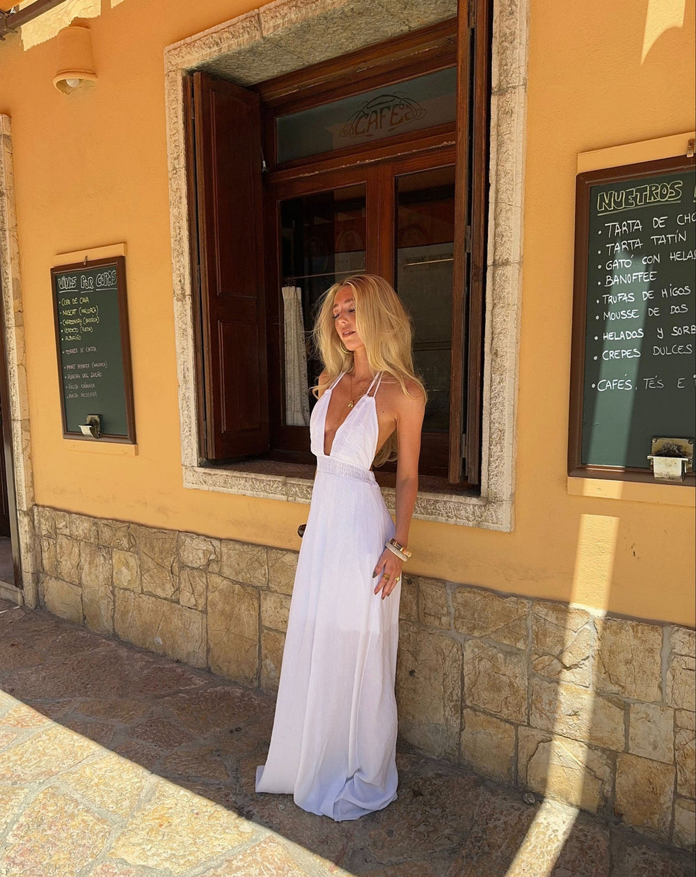 Martana dress - White