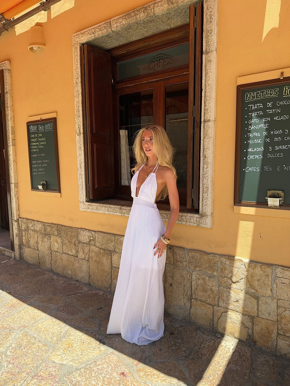 Martana dress - White