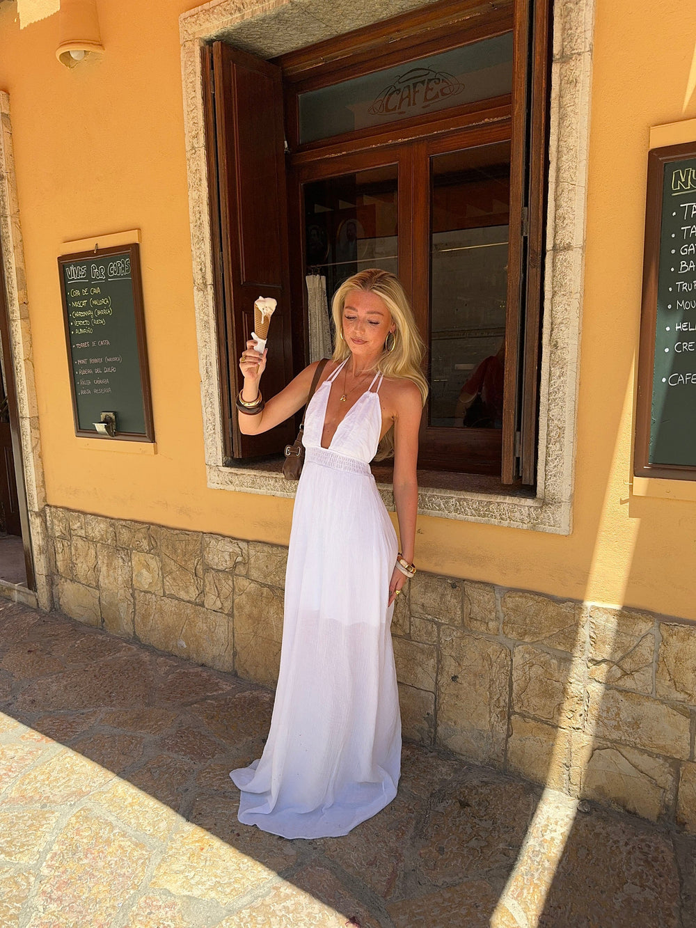Martana dress - White
