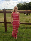 Evanthe patterned dress – Multi coloured