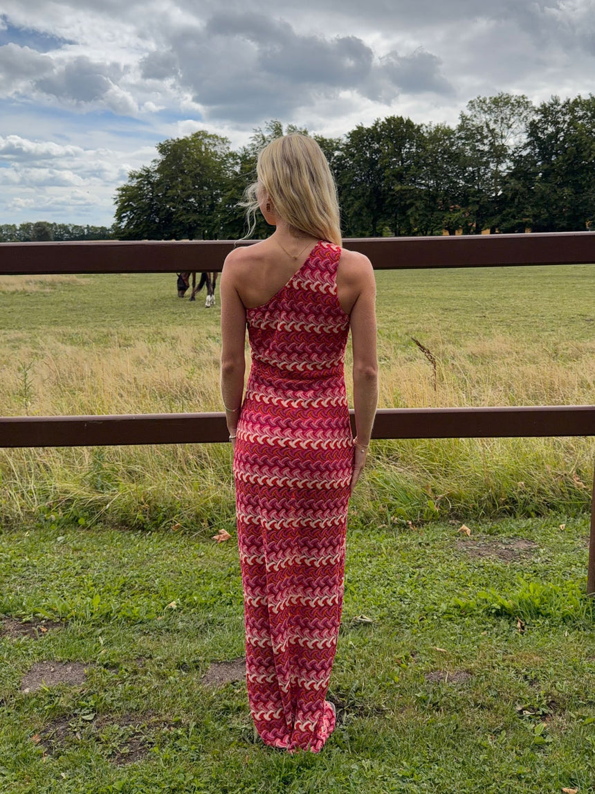 Evanthe patterned dress – Multi coloured