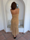 Elora dress with flowers - Yellow