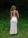 Tulla dress with lace - Light pink