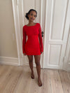 Salline Lace Dress - Red