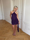 Lulitiana halterneck dress - Purple