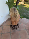 Tanzania dress with print - Leopard
