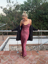Kianna dress with pattern - Red