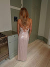 Jullie dress with sequins - Pink