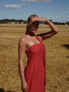 Taia maxi dress - Red