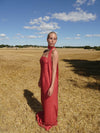 Taia maxi dress - Red