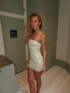 Tjorina sequin dress – White