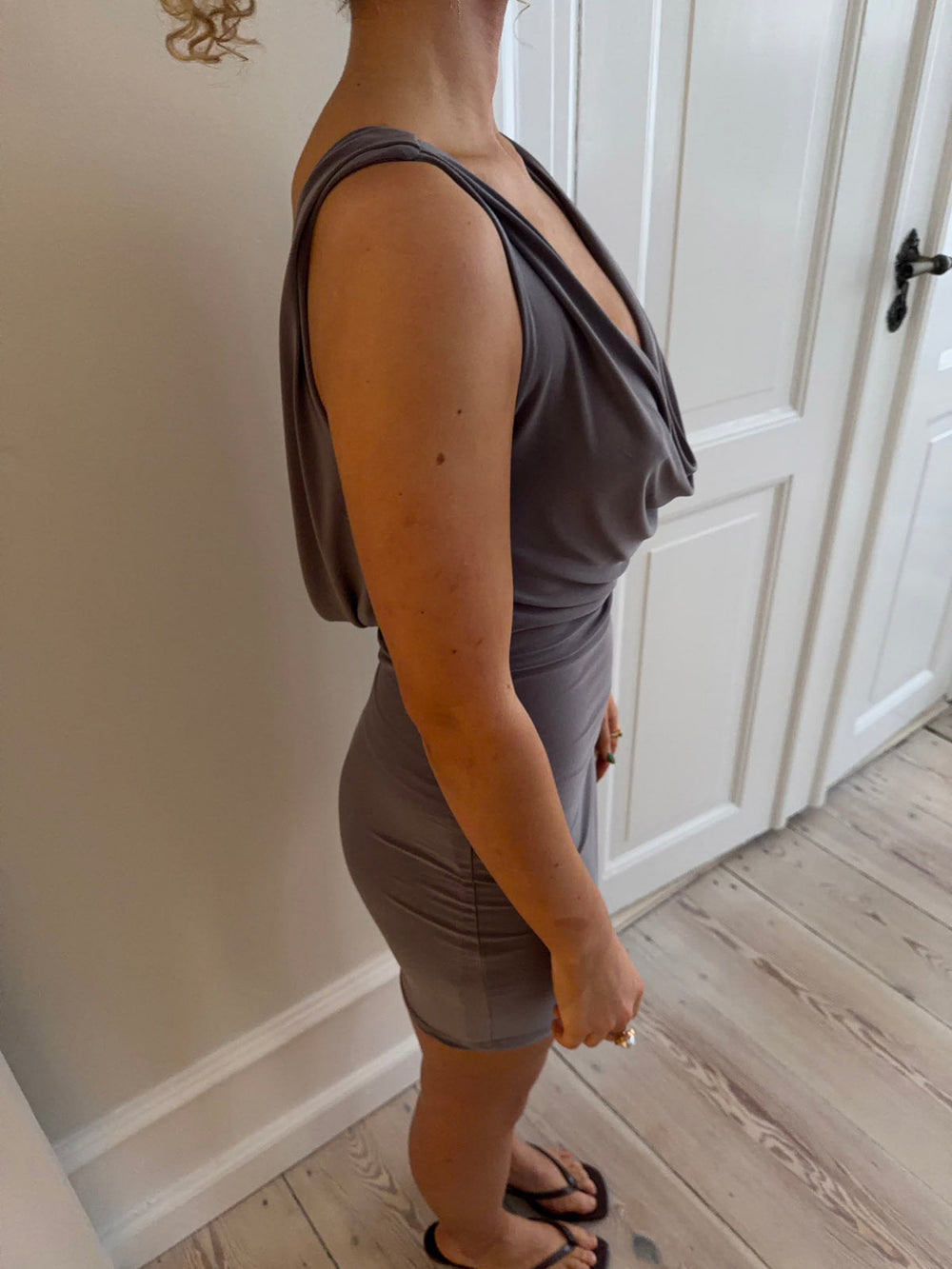 Floranne dress - Taupe