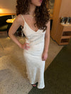 Donnia silk maxi dress - Off white