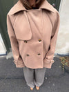 Patricia short trenchcoat - Beige