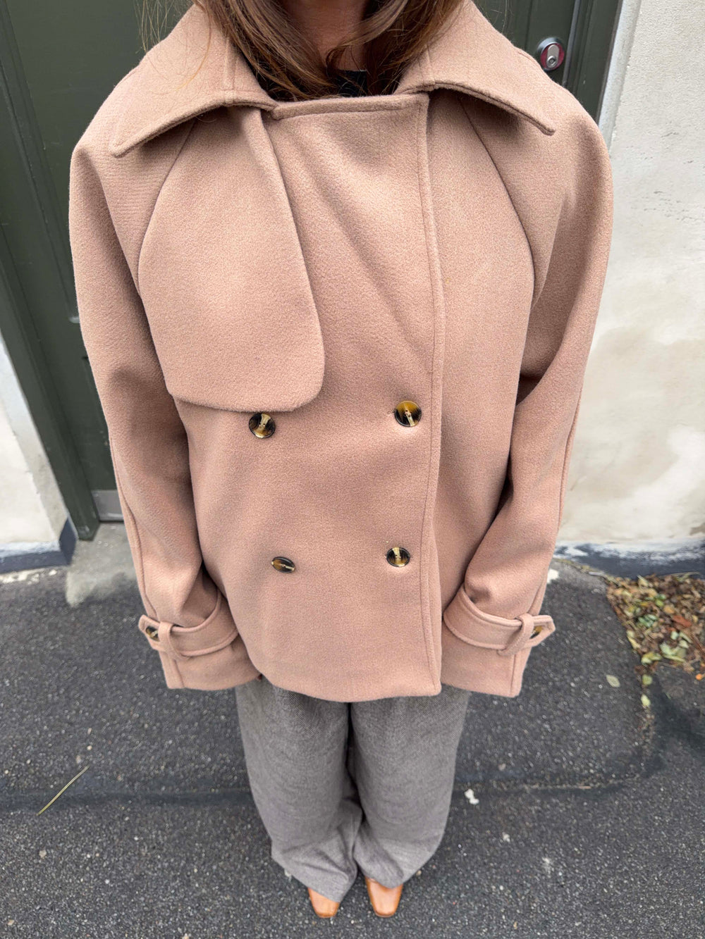 Patricia short trenchcoat - Beige