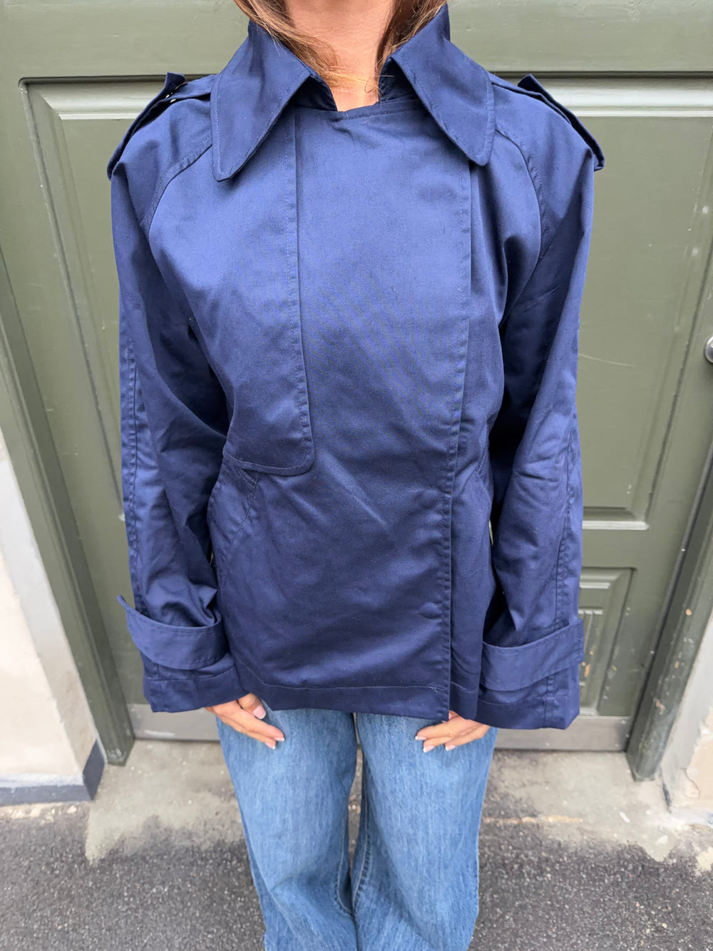 Tenny short trenchcoat - Navy