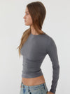 Base long-sleeve - Ash