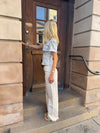 Emmaline low waisted jeans – Light Beige