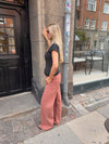 Audrena low waisted jeans - Orange