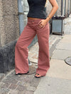Audrena low waisted jeans - Orange