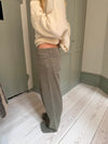 Tuva low waisted jeans - Khaki