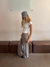 Audrena low waisted jeans - Sage green
