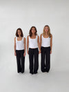Britney low waisted suit pants - Black