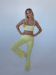 Essential flared pants - Butter