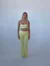 Essential flared pants - Butter