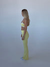 Essential flared pants - Butter