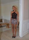 Cassandra lace top - Black