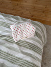 Honey small toiletry bag with polka dots – White/red