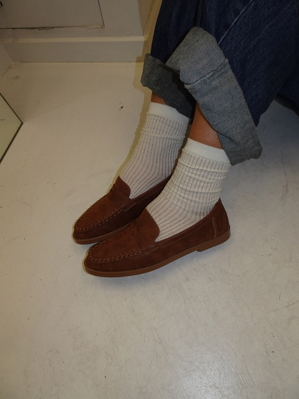 Pilou loafers in suede - Brown