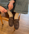 Watson loafers in suede - Dark brown