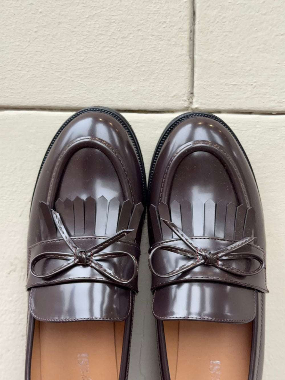Samia loafers with details – Brown